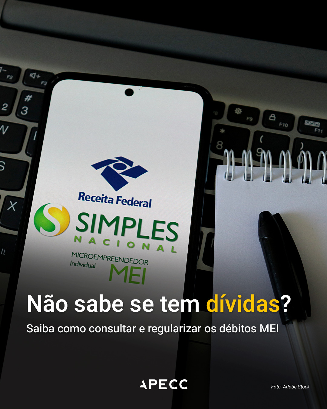 Seu MEI pode ter pendências e você nem sabe 👀

A consulta é simples e pode ser feita online:
1️⃣Você pode começar pelo site da Receita Federal, acessando o Comprovante de Situação Cadastral, que mostra se o CNPJ está regular.

2️⃣Depois, no Portal do Simples Nacional, é possível verificar débitos em aberto e valores em cobrança.

3️⃣Se houver pendências, o próprio sistema permite solicitar o parcelamento, com parcelas a partir de valores acessíveis e emissão da primeira guia (DAS) na hora. O acordo passa a valer após o pagamento dessa primeira parcela.

4️⃣Quando a dívida já está em Dívida Ativa, a regularização pode ser feita pelo portal Regularize, onde também é possível negociar condições e emitir boletos. Em alguns casos, há opções com prazos maiores e descontos.

Manter tudo em dia evita multas, bloqueios do CNPJ, exclusão do Simples Nacional e protesto em cartório, além de garantir acesso a benefícios como INSS e aposentadoria.

🔗 Quer ver o passo a passo completo?
Acesse o conteúdo no nosso site.

👉 Salve para consultar depois e compartilhe com outros MEIs!
#dividaativa #mei #debitos #apecc