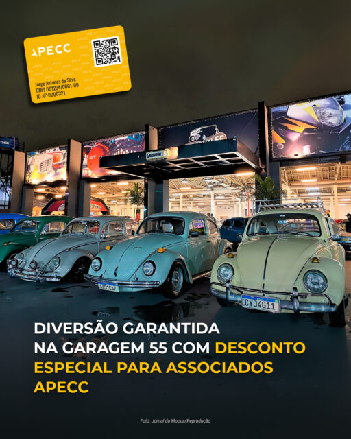 Associado APECC se diverte na Garagem 55 com desconto especial!

Curta momentos de diversão com a família no @garagem55mooca, um complexo de lazer com exposição de carros e motos, espaço gastronômico e espaço kids.

O Garagem 55 fica na Mooca, em frente ao Ibrachina Arena.

Acesse nosso site para mais informações!

#garagem55 #APECC #Beneficios #Mooca