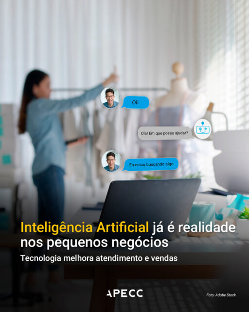 A inteligência artificial já faz parte do dia a dia dos pequenos negócios. Hoje, ela ajuda o empreendedor a ganhar tempo e melhorar a gestão. 

Dados do Sebrae apontam que 44% das pequenas e médias empresas brasileiras já utilizam alguma solução baseada em IA no cotidiano. 

Na prática, é possível:
✔ responder clientes automaticamente no WhatsApp
✔ organizar estoque e prever vendas
✔ criar posts e campanhas em minutos
✔ automatizar cobranças e relatórios

Segundo a Pesquisa da Microsoft com MPMEs brasileiras, os resultados estão aparecendo:
📊 77% das empresas melhoraram a qualidade do trabalho
⚡ 76% aumentaram a produtividade
😊 70% tiveram clientes mais satisfeitos

👀 Você usa a IA no seu negócio? Compartilhe sua experiência!